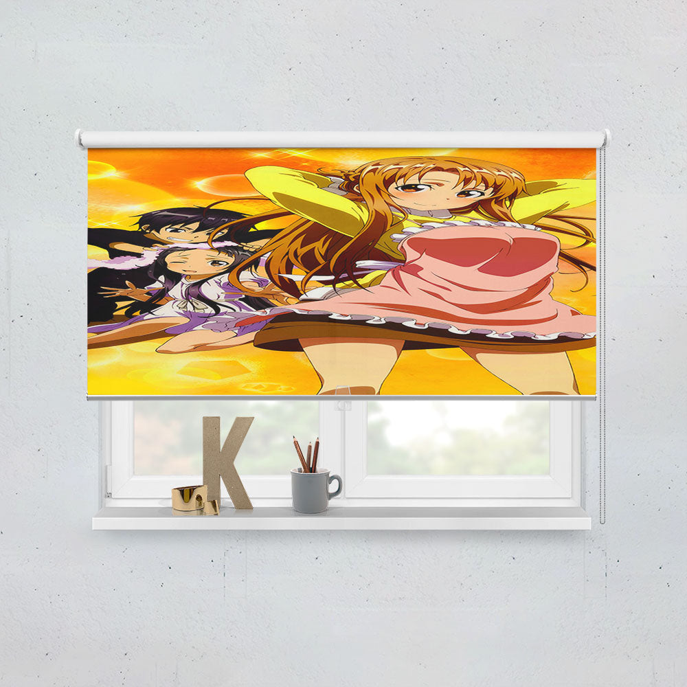 Sword Art Online Family Window Roller Blinds Shades