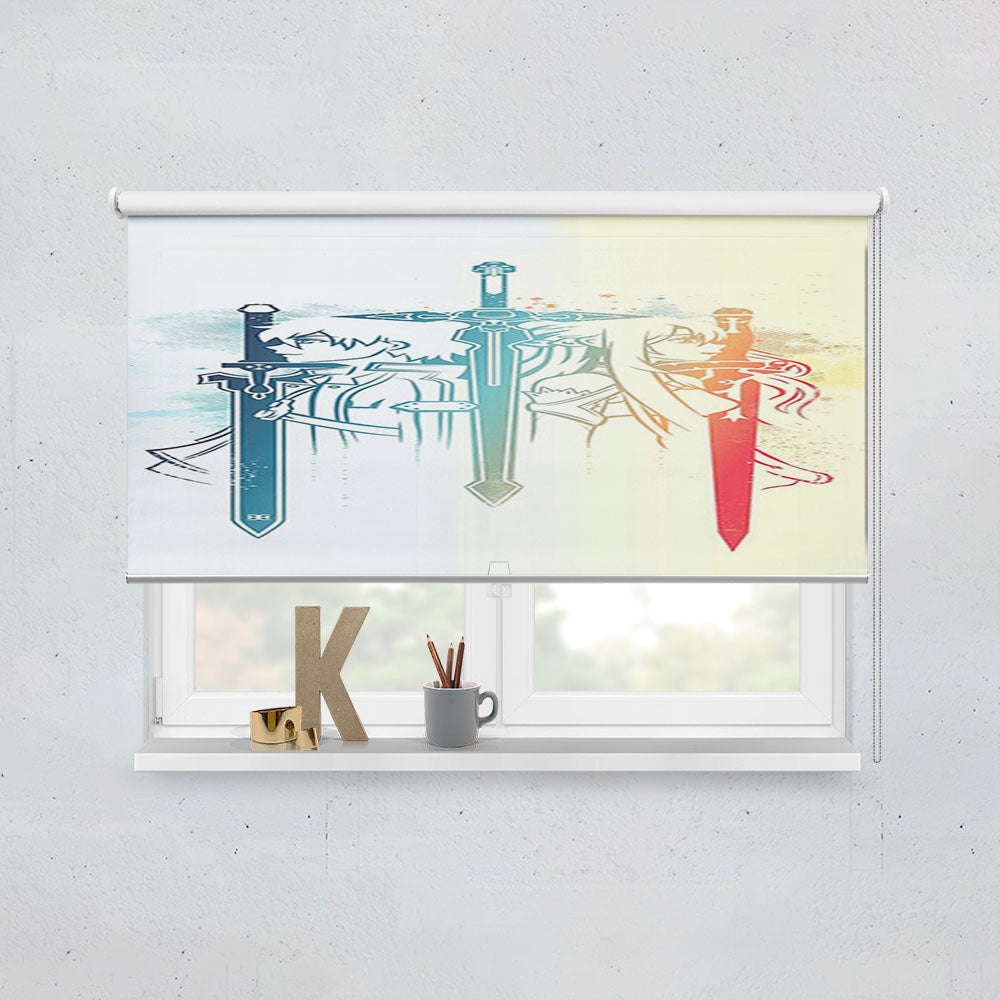 Sword Art Online Window Roller Blinds Shades