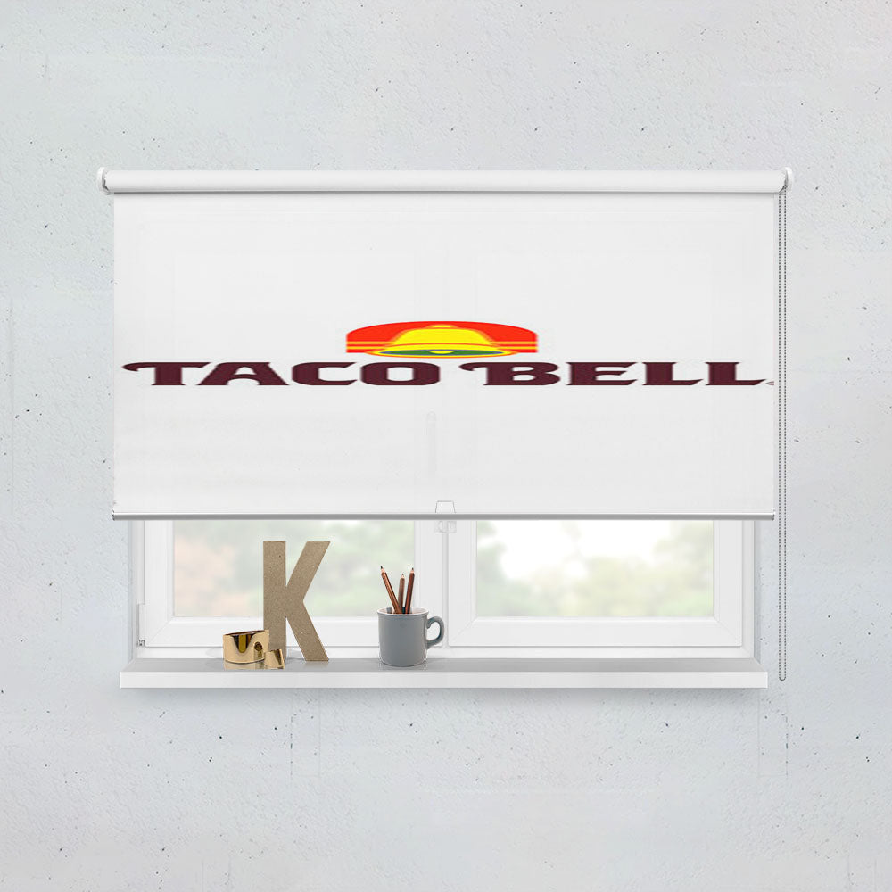 Taco Bell Art Window Roller Blinds Shades