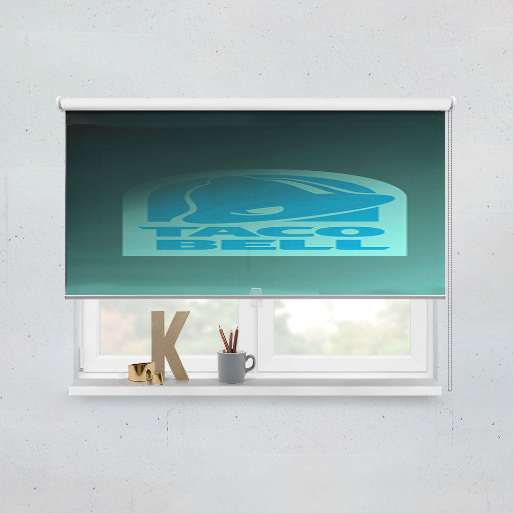 Taco Bell Symbol Window Roller Blinds Shades