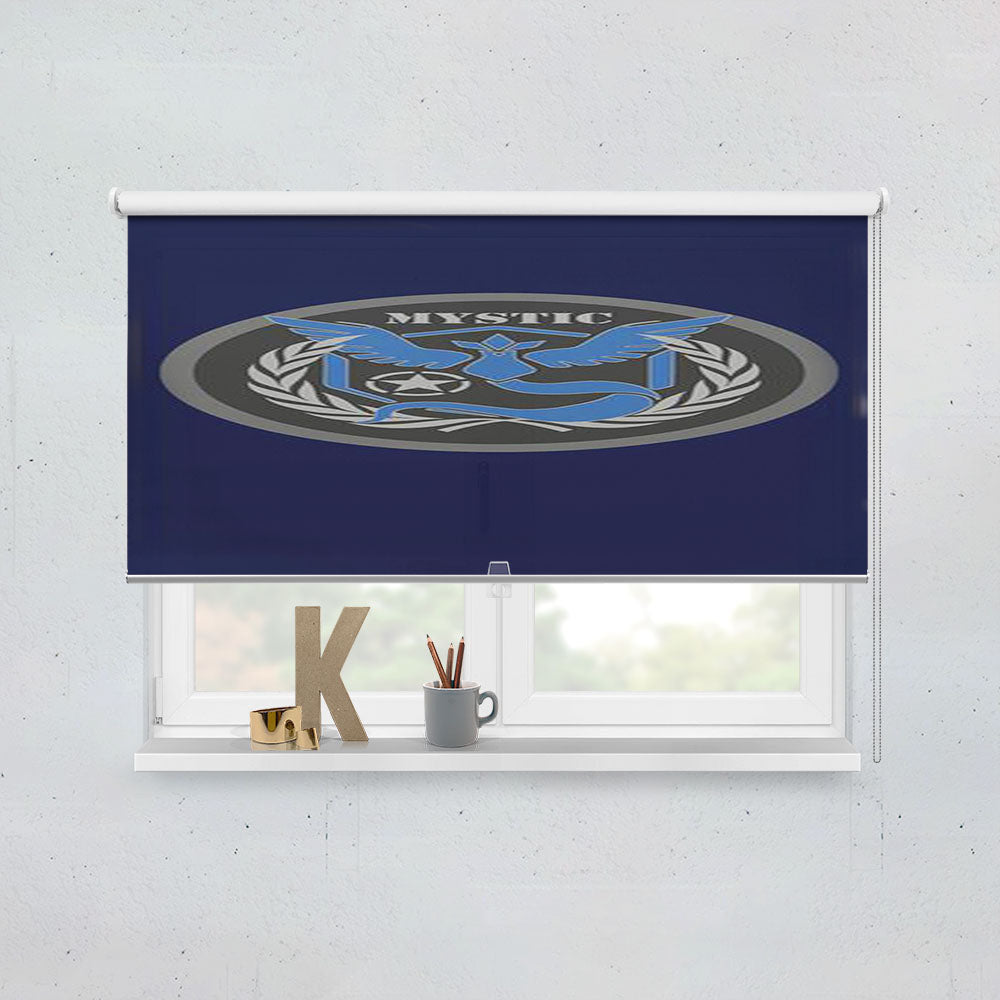 Team Mystic Pokemon Go Logo Window Roller Blinds Shades