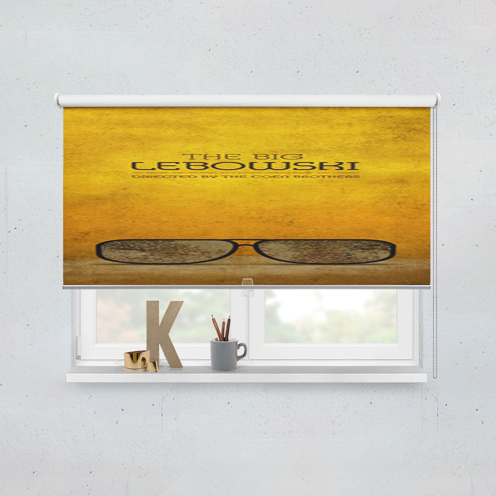 The Big Lebowski Glasses Window Roller Blinds Shades