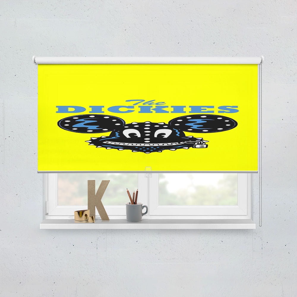 The Dickies Mickey Mouse Yellow Window Roller Blinds Shades