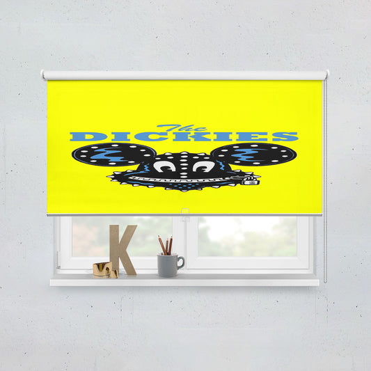 The Dickies Mickey Mouse Yellow Window Roller Blinds Shades