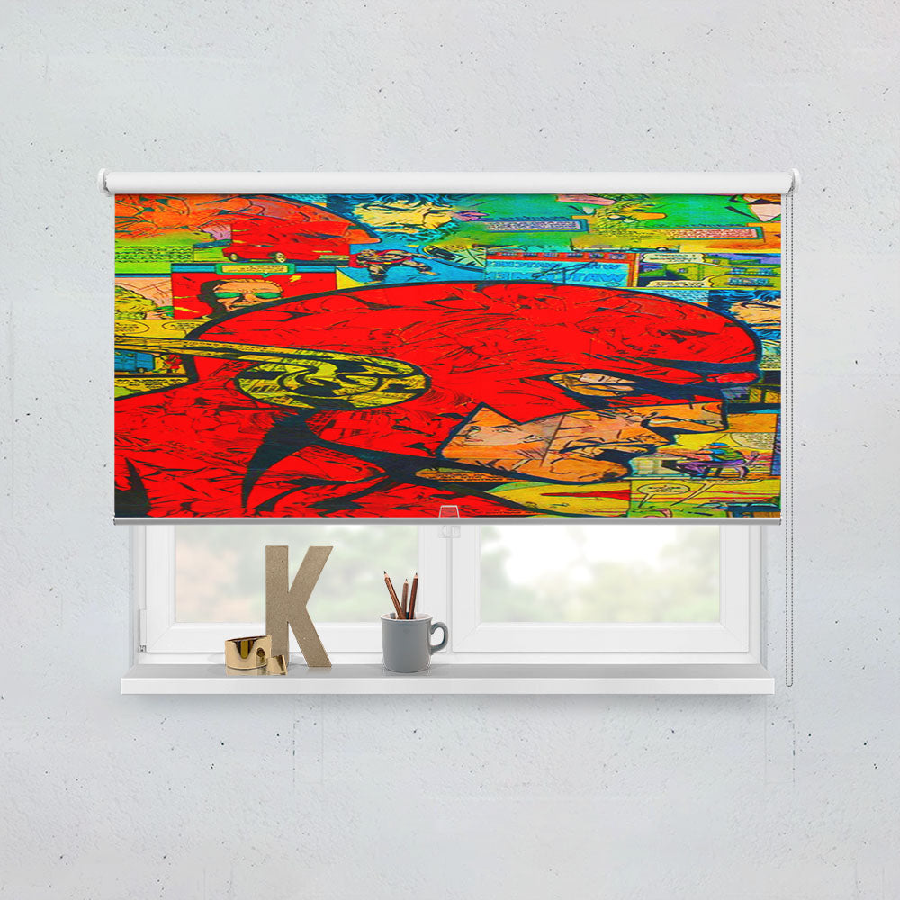 The Flash Comic Window Roller Blinds Shades