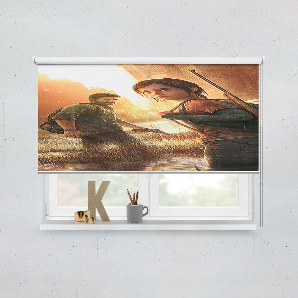 The Last Of Us Survival Game Wallpaper Window Roller Blinds Shades