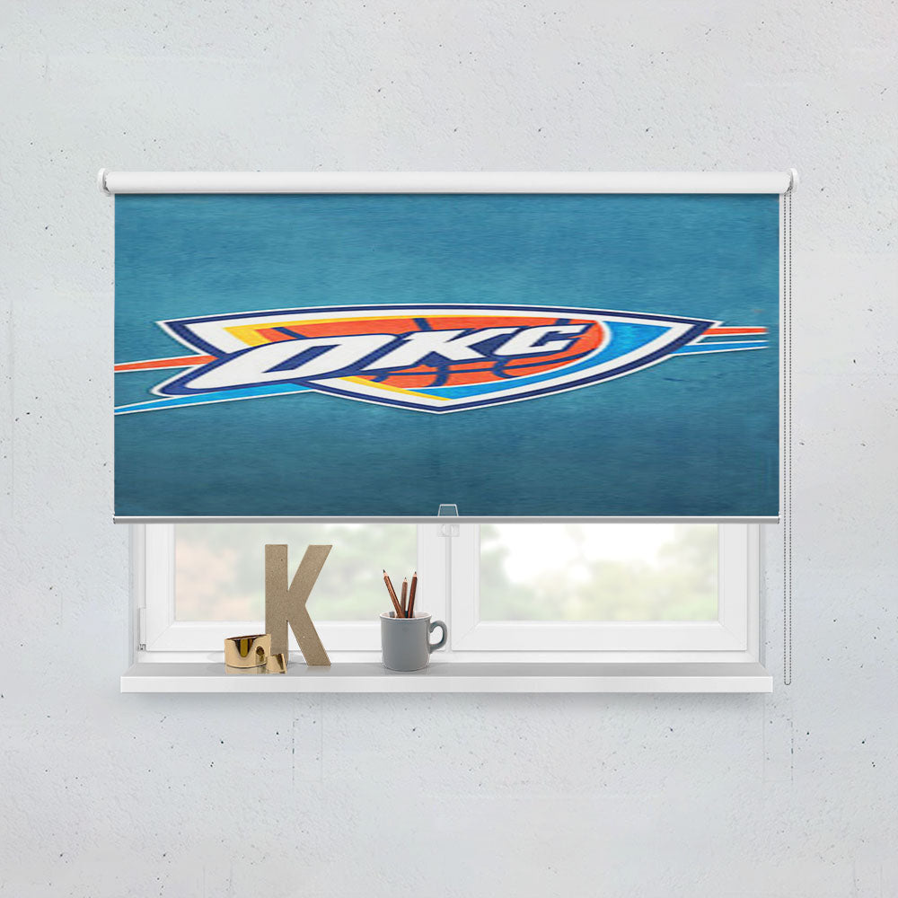 The Oklahoma City Thunder Window Roller Blinds Shades