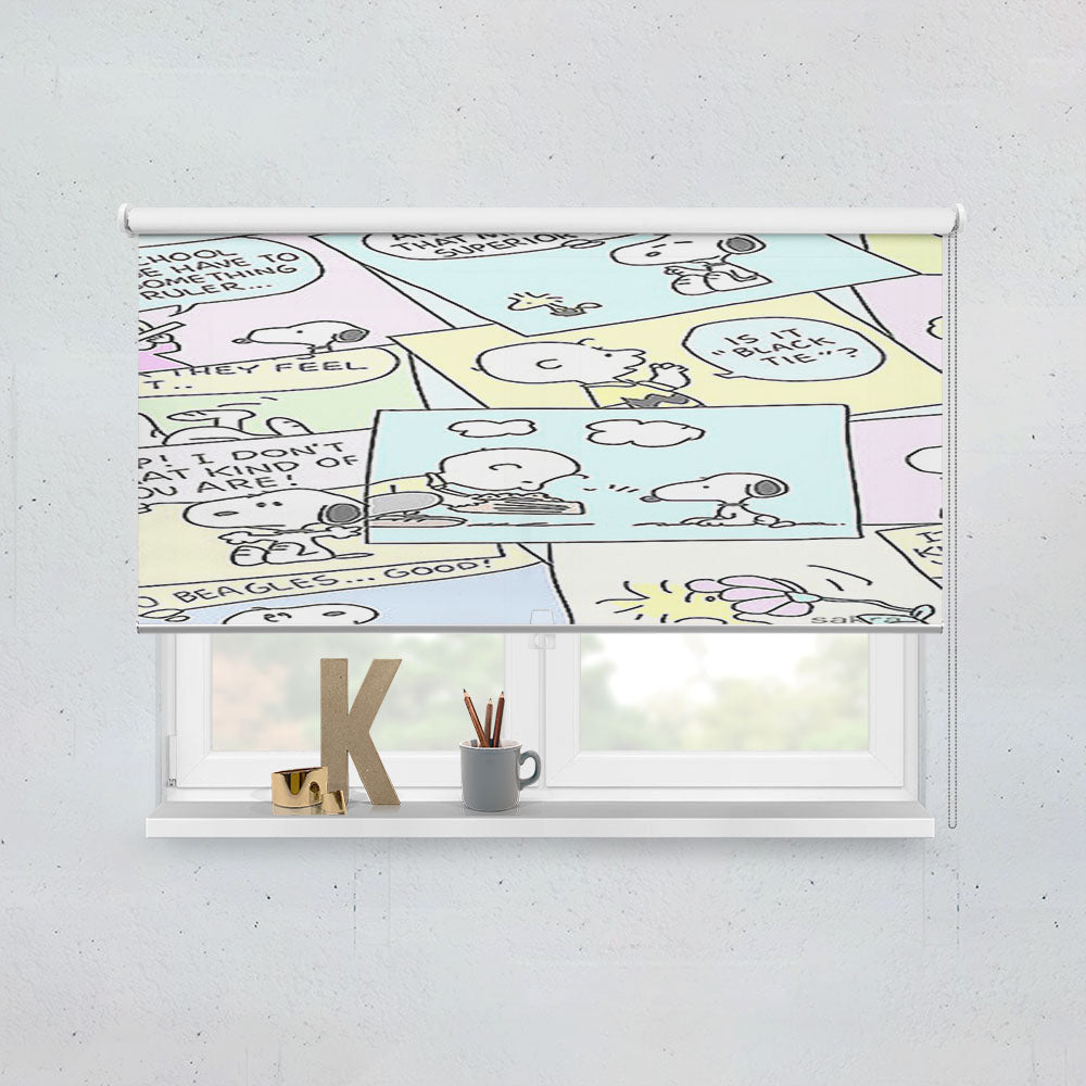 The Peanuts Comic Window Roller Blinds Shades