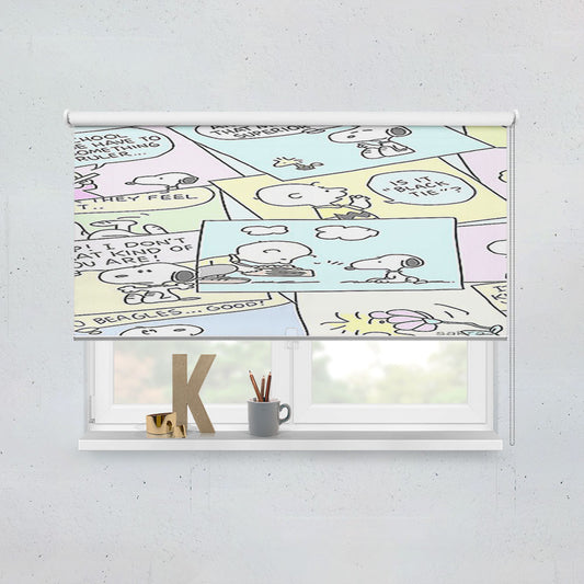 The Peanuts Comic Window Roller Blinds Shades