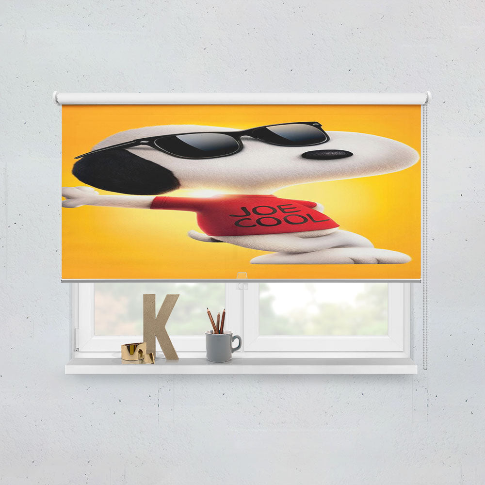 The Peanuts Movie Snoopy Joe Cool Tshirt Window Roller Blinds Shades