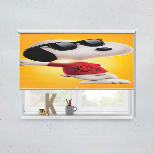 The Peanuts Movie Snoopy Joe Cool Tshirt Window Roller Blinds Shades