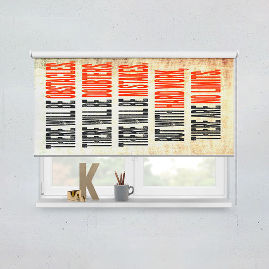 There Will Be Nike Window Roller Blinds Shades