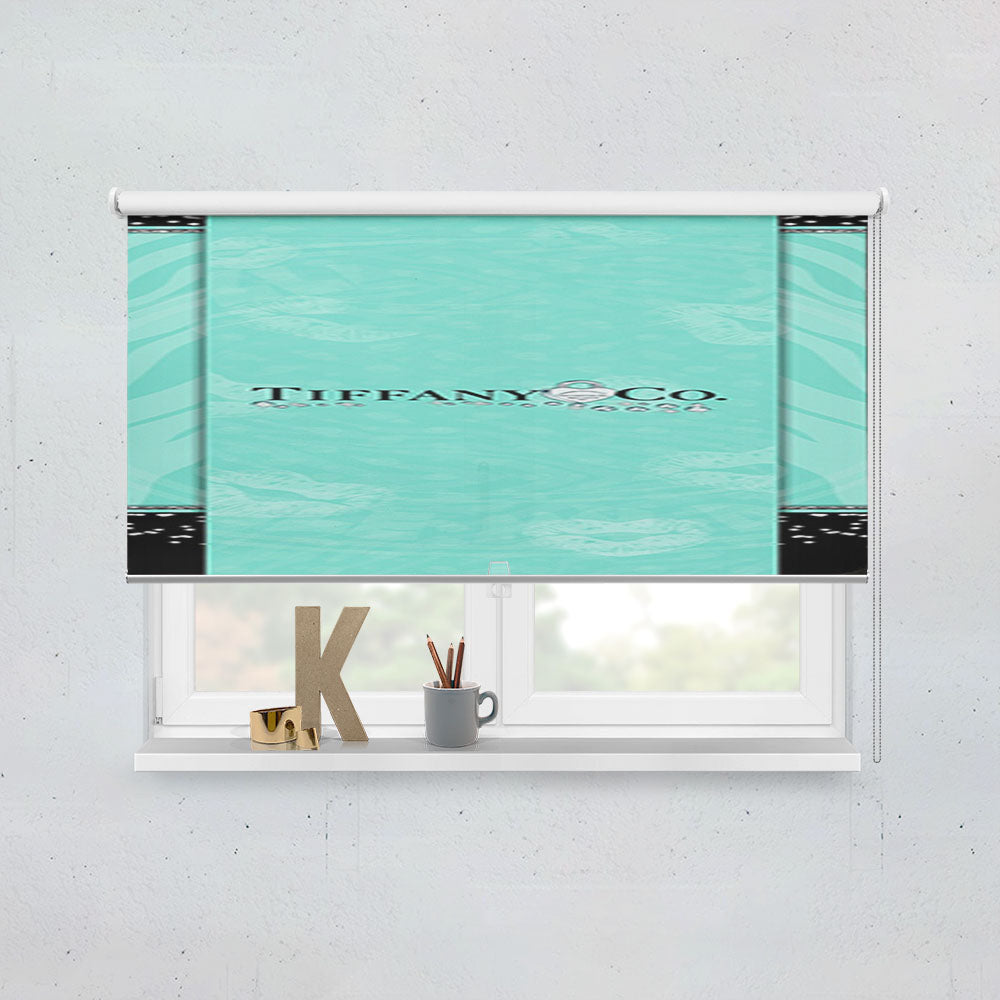 Tiffany & Co Wallpaper Window Roller Blinds Shades