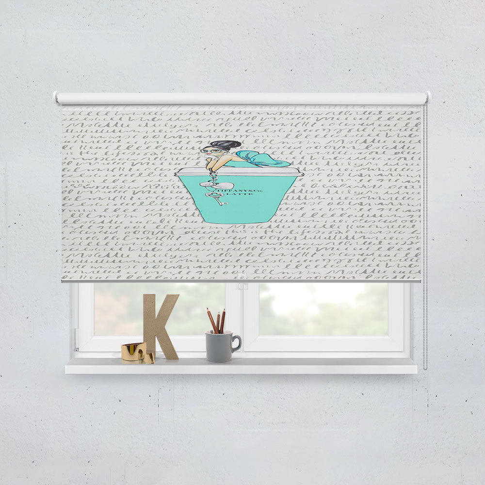Tiffany And Co Sketch Window Roller Blinds Shades
