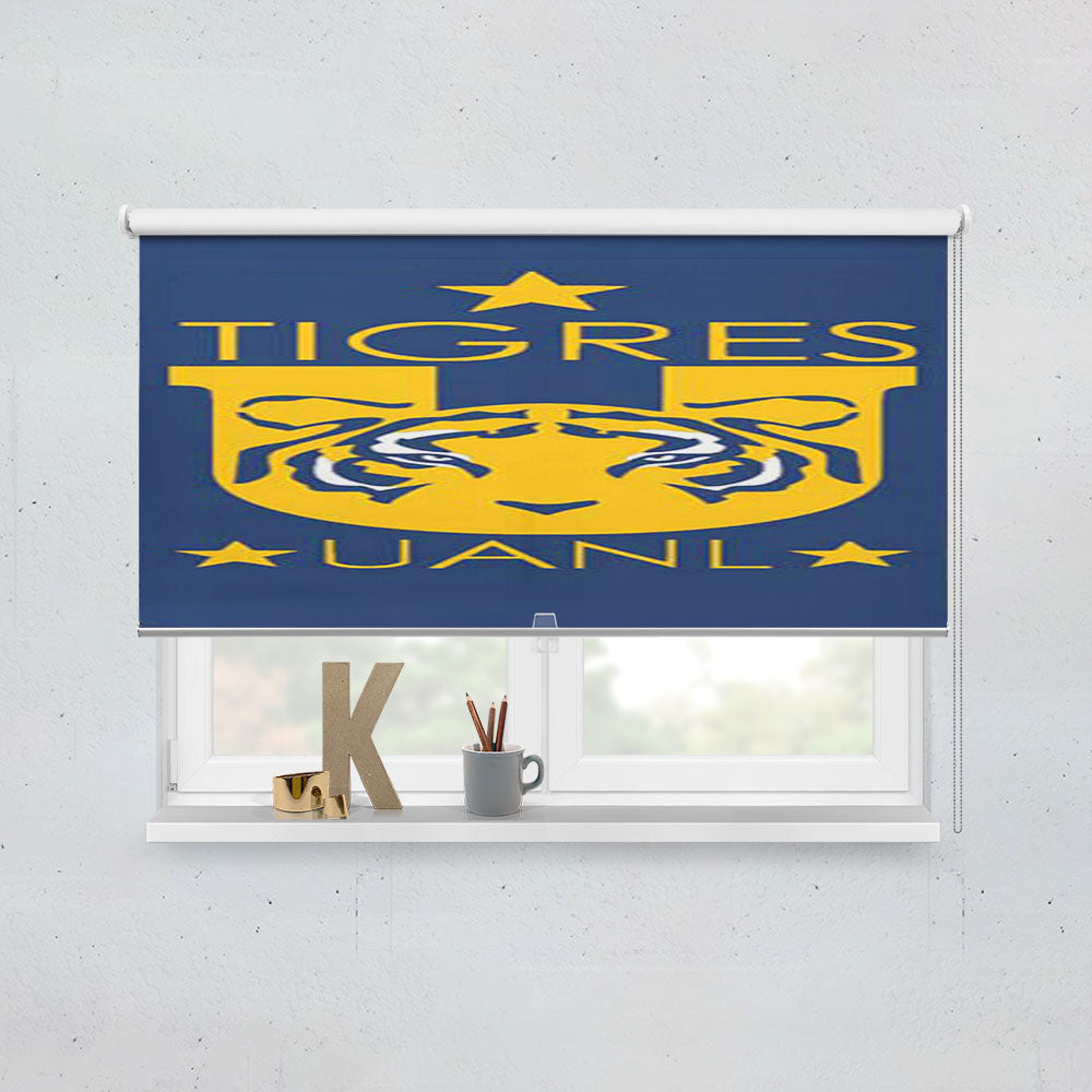 Tigres Uanl Logo Window Roller Blinds Shades