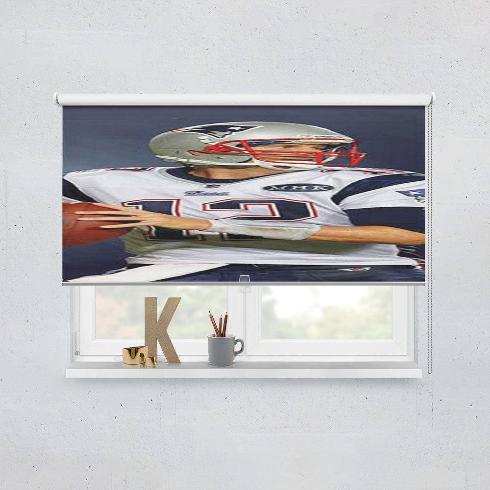 Tom Brady Wallpaper No Tag Window Roller Blinds Shades