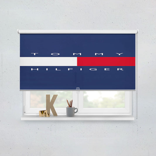 Tommy Hilfiger Logo Window Roller Blinds Shades