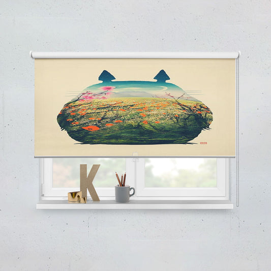 Totoro Studio Ghibli Window Roller Blinds Shades