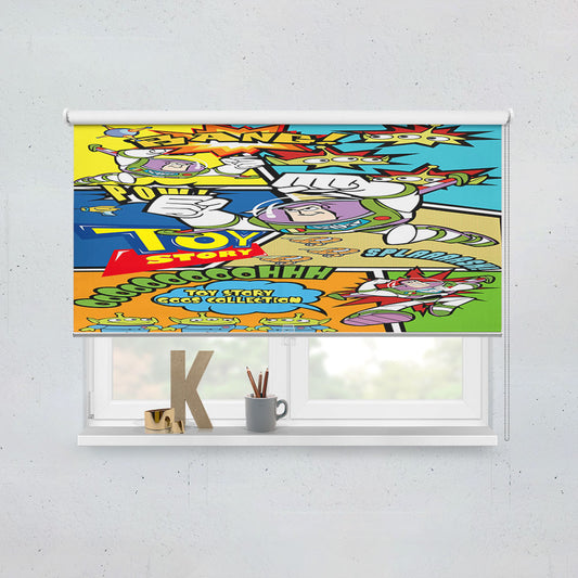 Toy Story Comic Art Collection Window Roller Blinds Shades