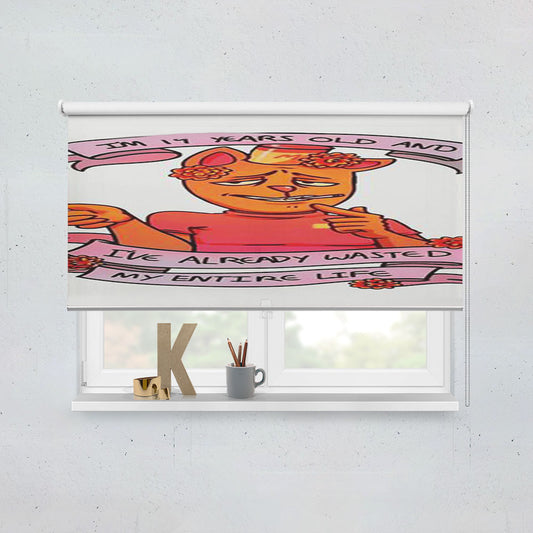Undertale Burgerpants Window Roller Blinds Shades