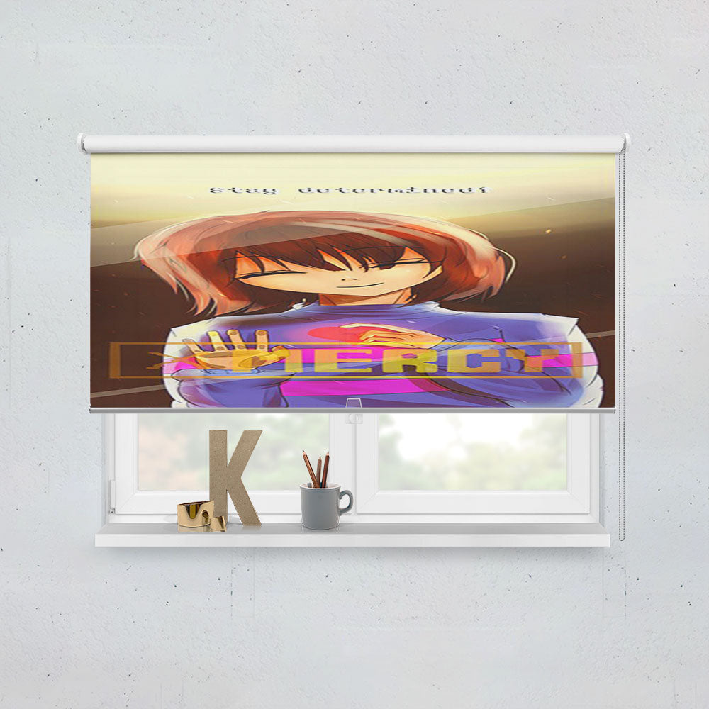 Undertale Frisk Window Roller Blinds Shades