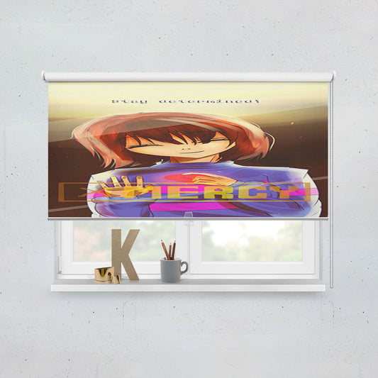 Undertale Frisk Window Roller Blinds Shades