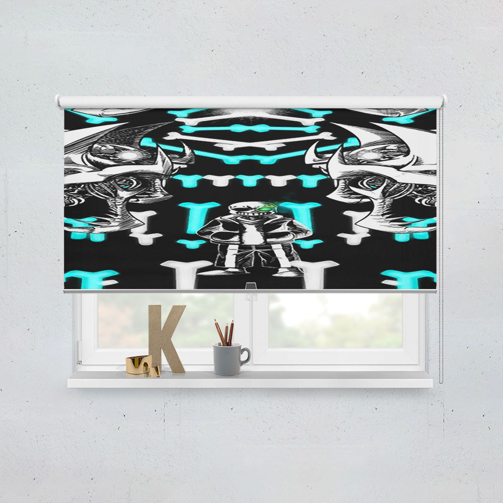 Undertale Megalovania Fight Fanart Window Roller Blinds Shades