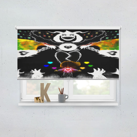 Undertale Story Fanart Wallpapers Window Roller Blinds Shades