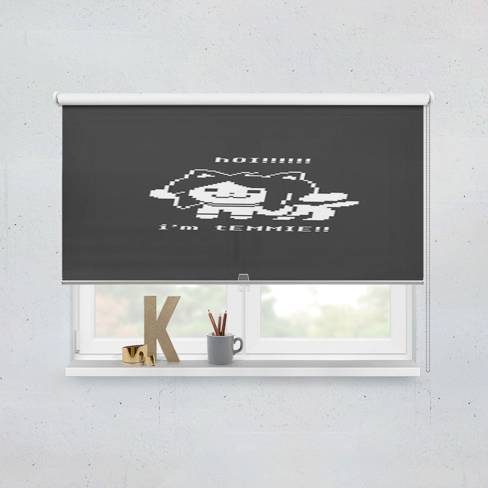 Undertale Temmie Window Roller Blinds Shades