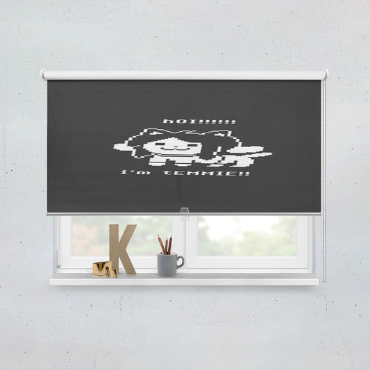 Undertale Temmie Window Roller Blinds Shades