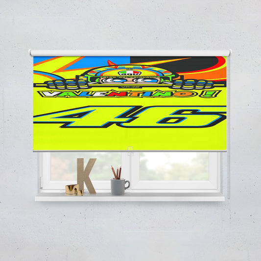 Valentino Rossi 46 Vr46 Window Roller Blinds Shades