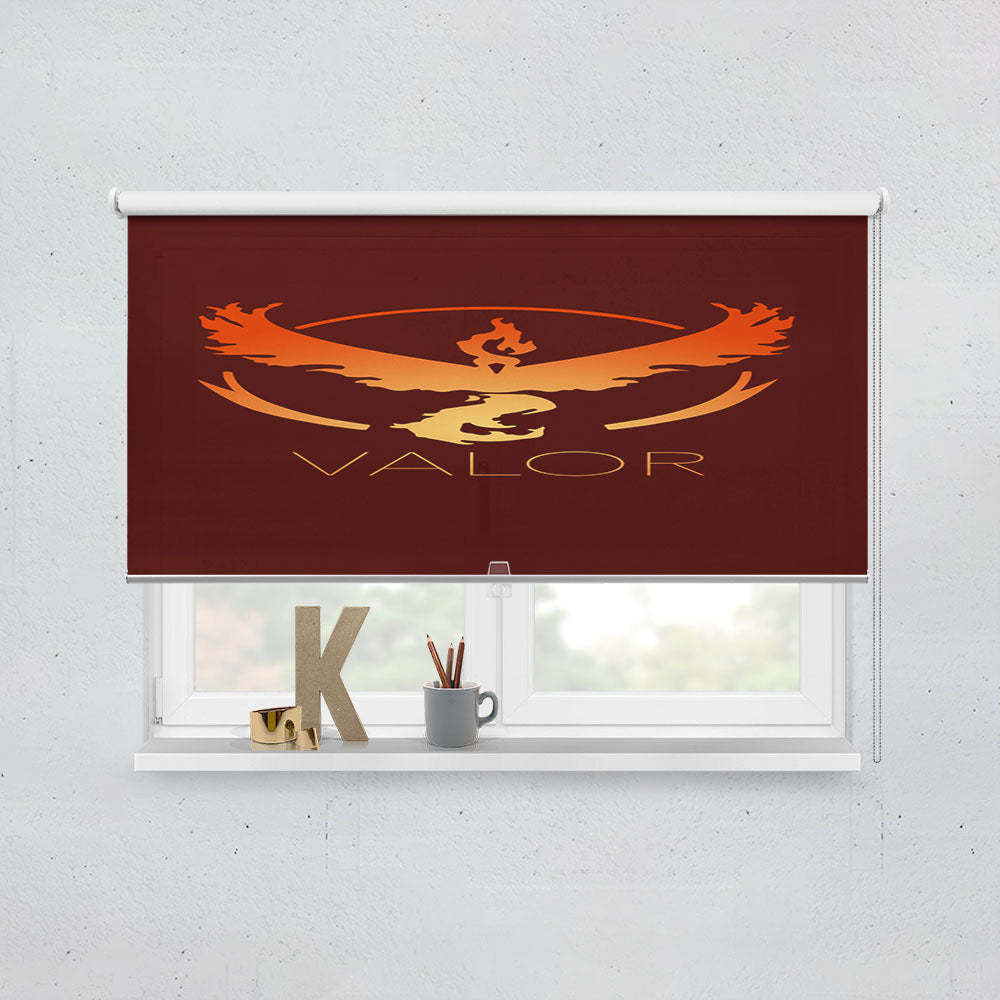 Valor Team Pokemon Window Roller Blinds Shades