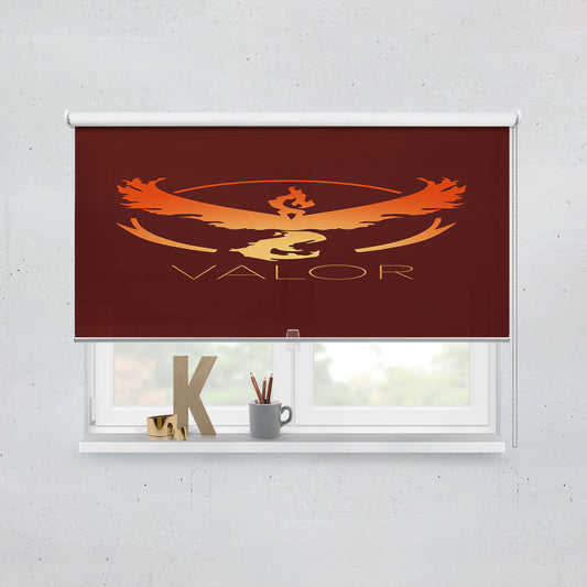 Valor Team Pokemon Window Roller Blinds Shades