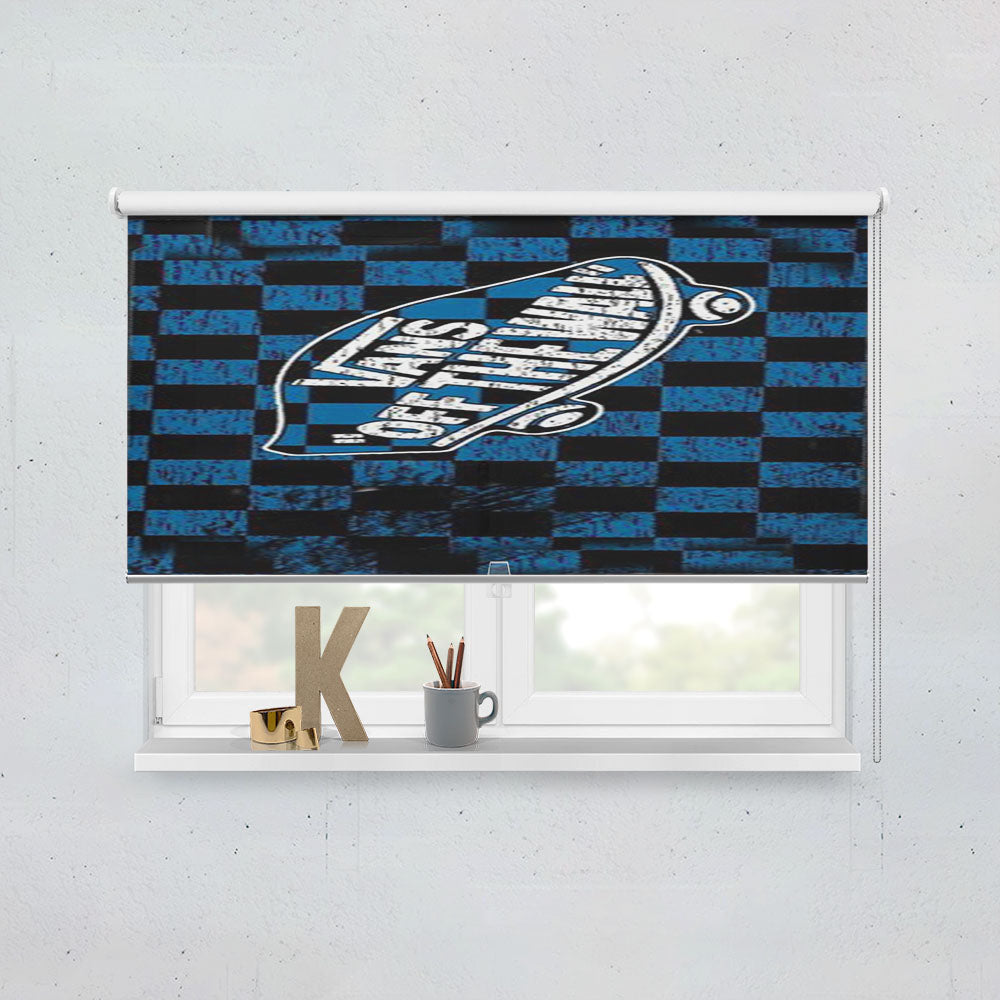 Vans Off The Wall Skate Shoes Window Roller Blinds Shades
