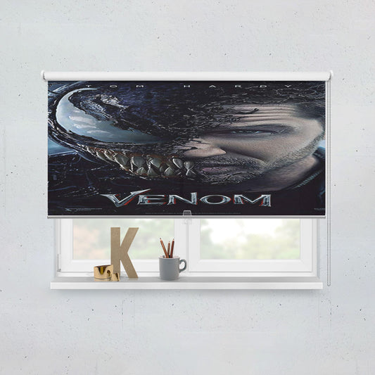 Venom Spiderman Movie Poster Window Roller Blinds Shades
