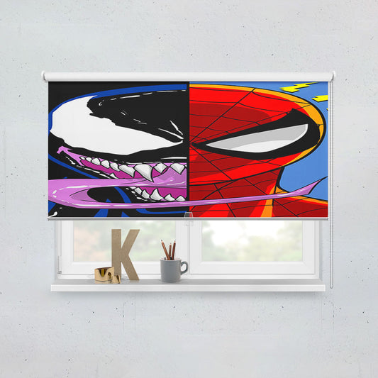 Venom Vs Spider Man Window Roller Blinds Shades