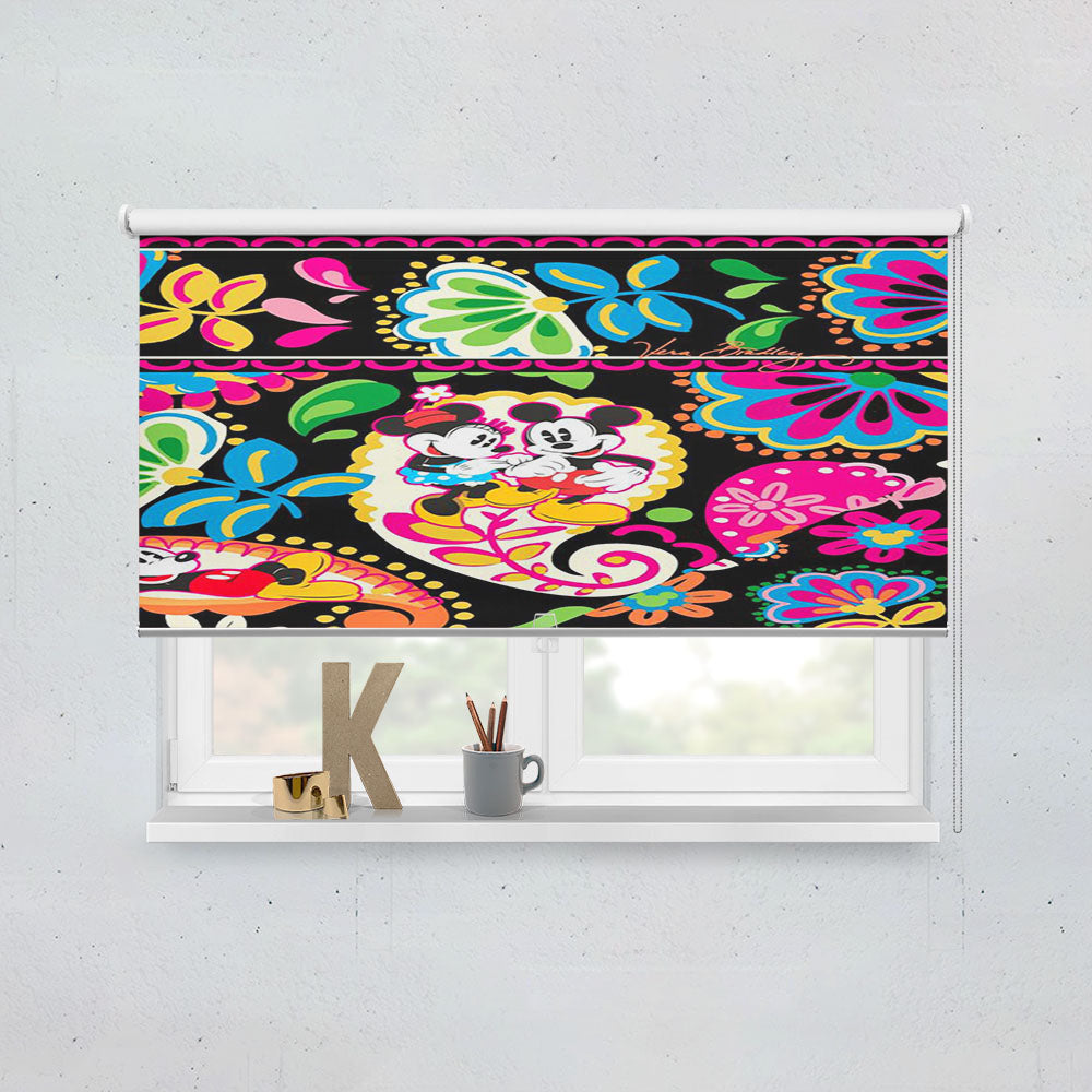 Vera Bradley Mickey Mouse   Window Roller Blinds Shades