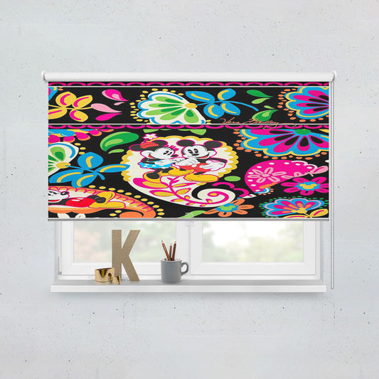Vera Bradley Mickey Mouse   Window Roller Blinds Shades