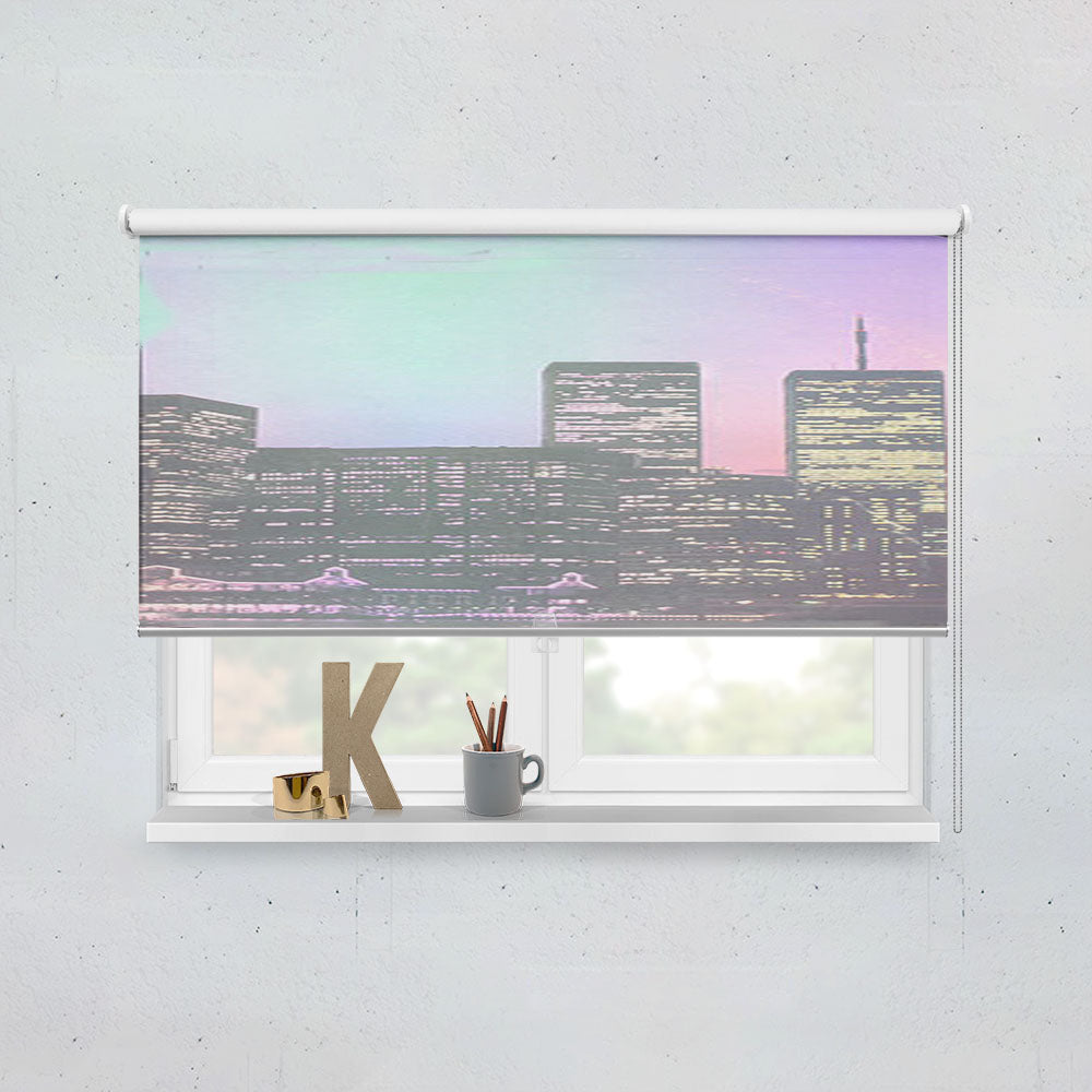 Vintage New York City Window Roller Blinds Shades