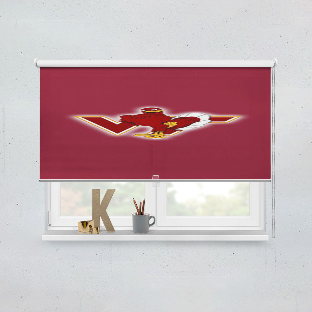 Virginia Tech Symbol Window Roller Blinds Shades