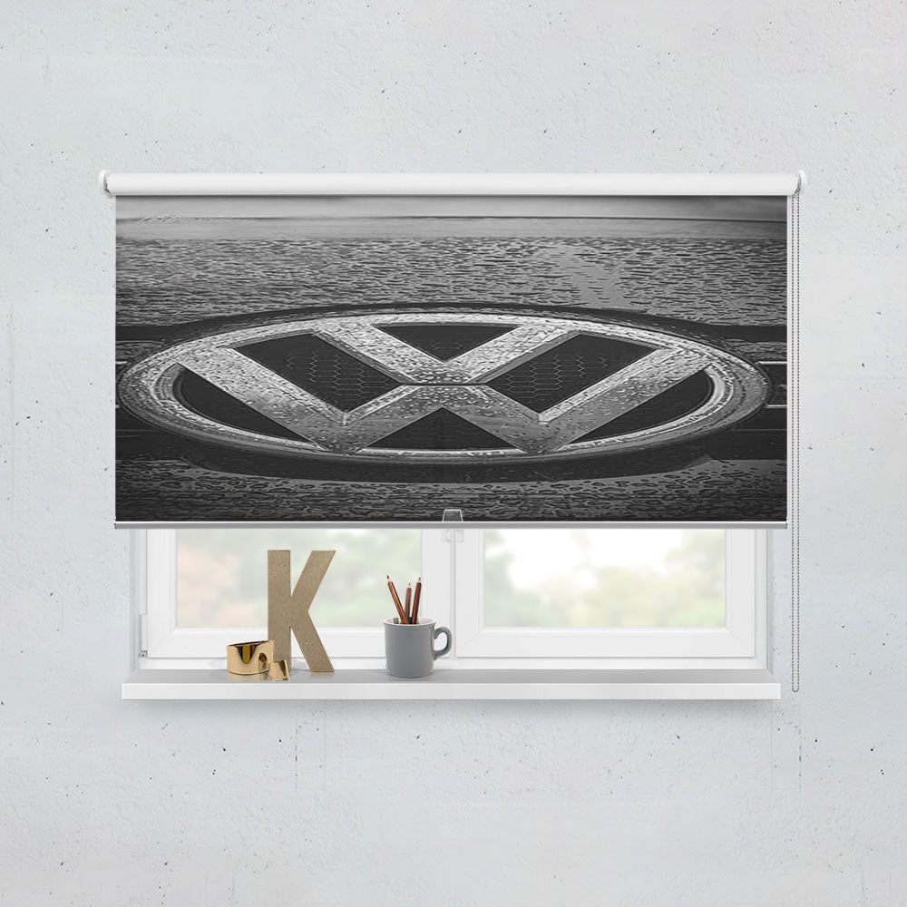 Vw Volkswagen Wet Logo Window Roller Blinds Shades