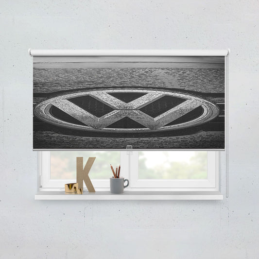 Vw Volkswagen Wet Logo Window Roller Blinds Shades