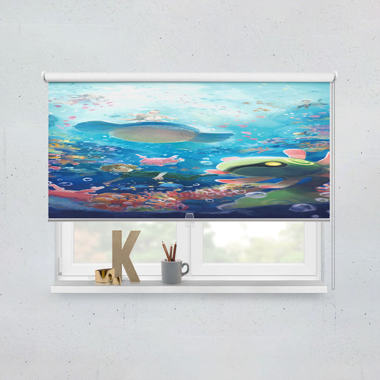 Water Types Pokemon Characters Window Roller Blinds Shades