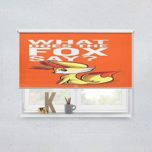 What Does The Fox Say Fennekin Pokemon Window Roller Blinds Shades