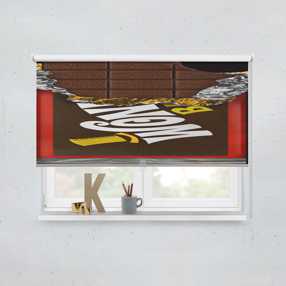Wonka Chocolate Bar Window Roller Blinds Shades