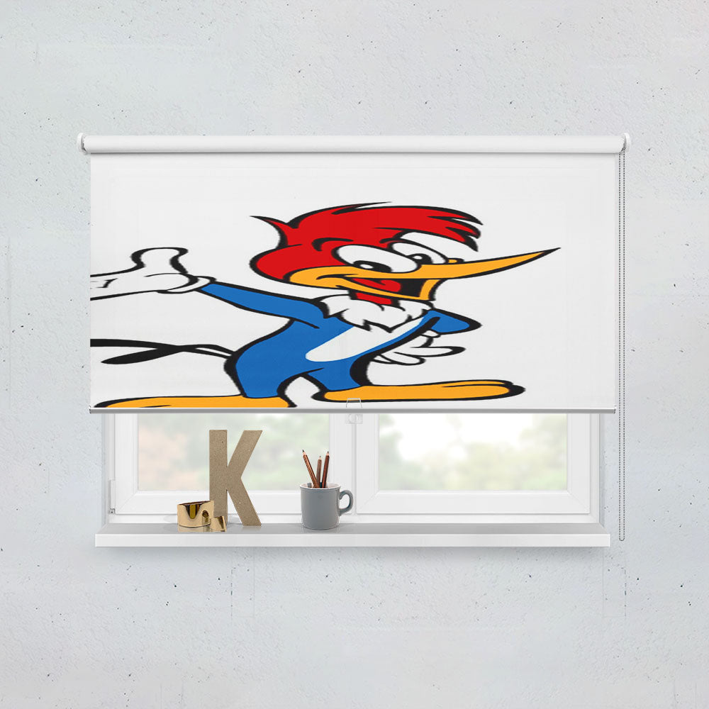 Woody Woodpecker Cartoon Window Roller Blinds Shades