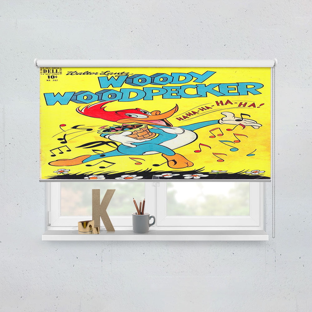Woody Woodpecker Comics Cover Window Roller Blinds Shades