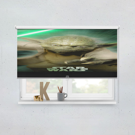 Yoda Star Wars Window Roller Blinds Shades