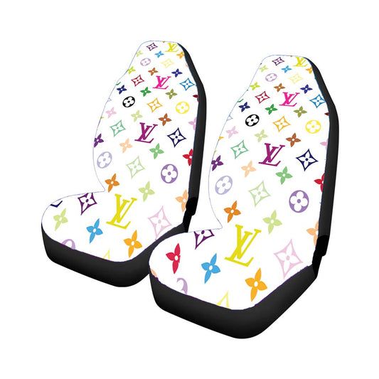Car Seat Cover Louis Vuitton Multicolor Universal Fit