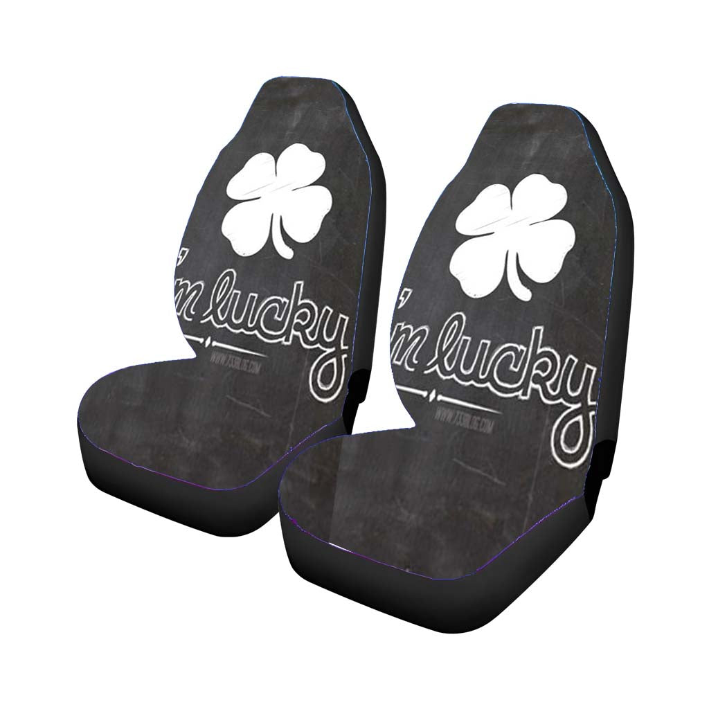 St Patricks Day Im Lucky Car Seat Covers